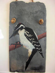 verlo2013_woodpecker_acrylic_on_slate_8X_16.JPG